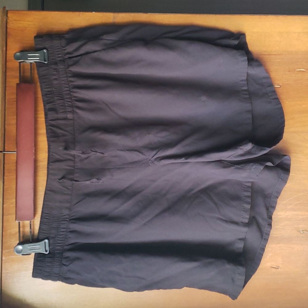 Women's Old Navy Shorts Black Size L Rayon Drawstring